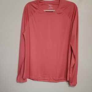 Coral Long Sleeve Women's Top
